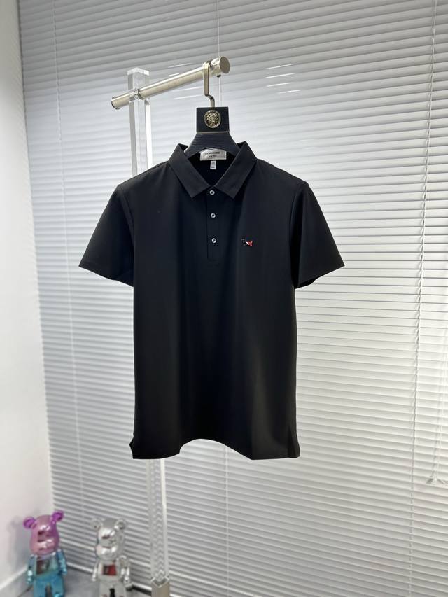 TB*汤姆 ss24夏季新款翻领POLO衫 雍容华贵的品牌风格，客供进口面料，手感丝滑细腻有光泽， 做出来的衬衫也是版型垂顺挺括，并且还抗皱抗起球，贴身穿着也是