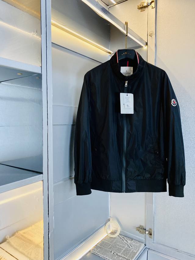 官网原单货 可穿190斤蒙口Moncler 2024秋款！新款外套夹克 高版本高品质 原版面料网红明星同款 开模定制五金辅料 感非常舒服 超级百搭好看的一款外套