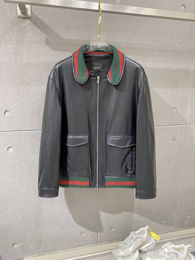 品牌：GUCCI 材质：进口绵羊皮 尺码：48-56 特殊尺码定制