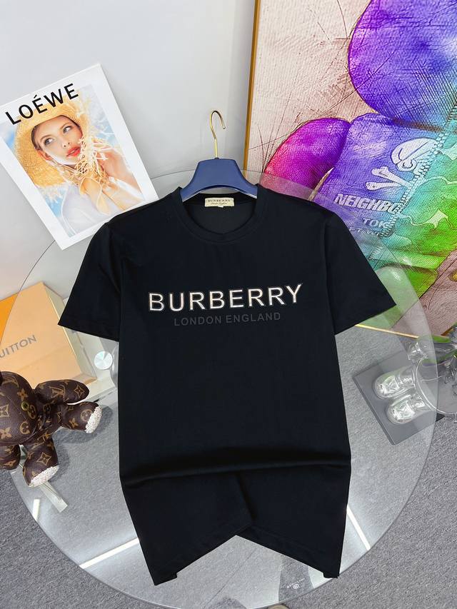 FFF6XL Burberry 巴宝莉 最大可穿230斤 胖哥哥的福音 可穿230斤 2024Ss高端长袖T恤首发衣橱里不可或缺的百搭利器，市面罕见类型，柔软亲 - 点击图像关闭