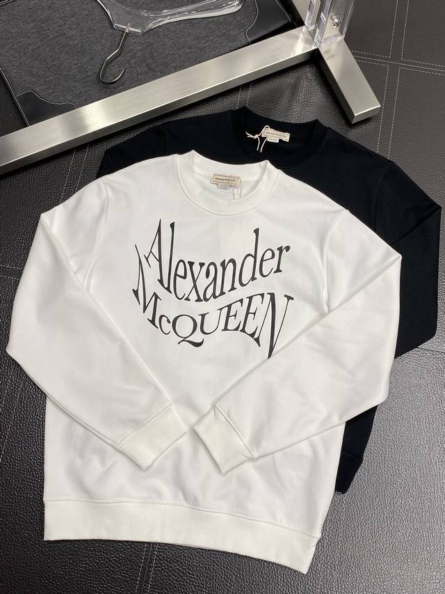 Alexanderwang亚历山大王独家专供新款原单男士休闲卫衣 高端定制 高版本 时尚百搭爆款原版进口420克双股纯棉面料 螺纹袖口.领口衣摆 图案logo