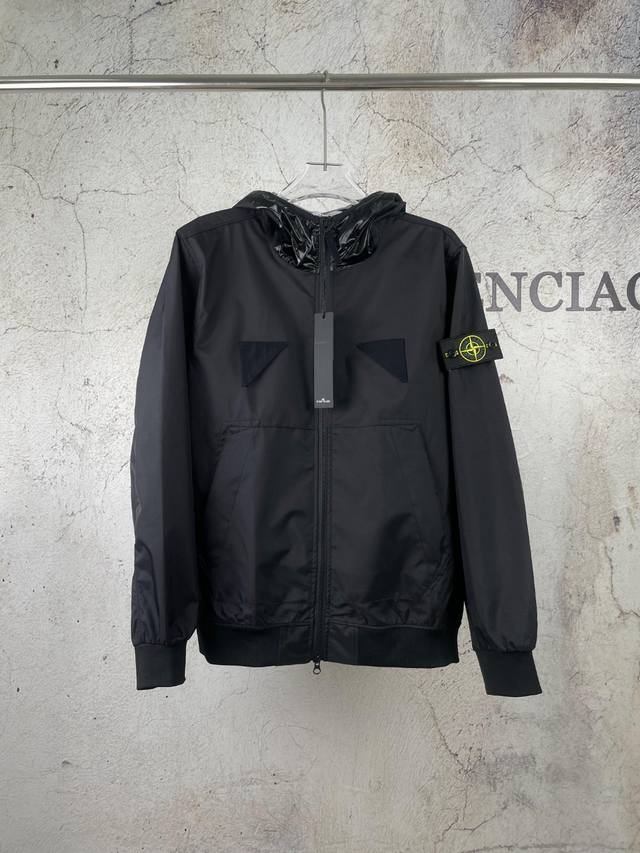 原版 款号：ST087 上新 Stone Island丨石头岛 TC系列防水防风机能冲锋衣 membrana三层技术 机能风满满爆款冲锋衣 外层尼龙材质耐磨耐穿