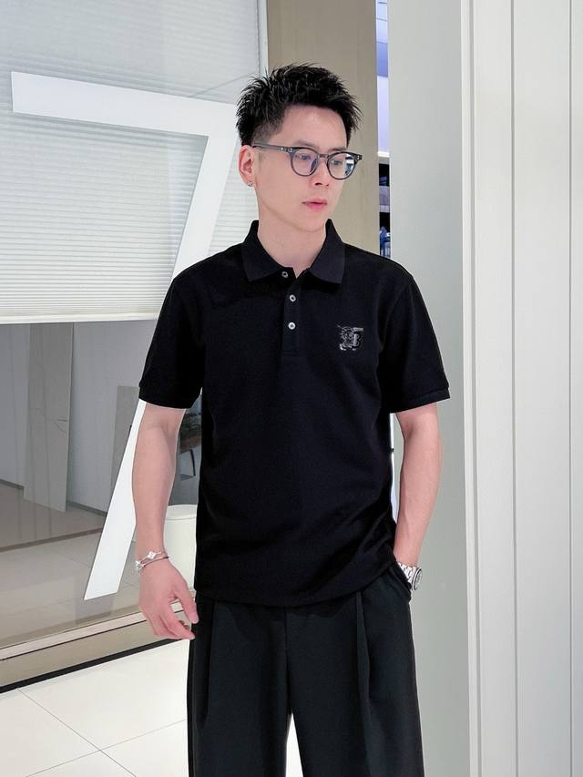 BBR 2024ss夏季新款 logo男士翻领Polo衫！经典商务男款，高端男装的天花板级别的商务男款！简约时尚大气不失优雅，单穿内搭体面过人，品质控 细节控的