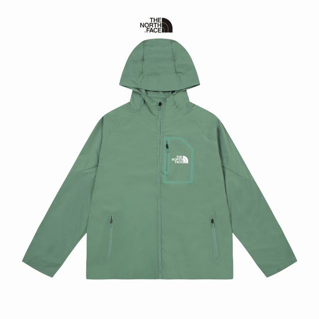 THE NORTH FACE 北面户外运动休闲防晒衣皮肤衣 男女同款 春夏就得备这样的防晒速干外套！无论是外出开车 骑行 垂钓还是跑步都必备！客供定制四面弹的面