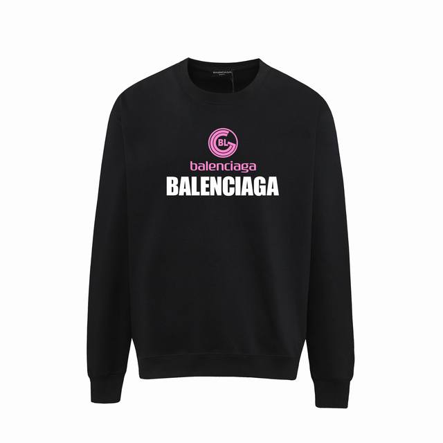 7122# ，Balenciaga巴黎世家印花圆领毛圈卫衣 1:1对版面料400克毛圈高克重百分百纯棉 提前做过预缩水1×1双纱洗一辈子都不会变形的 男女同款