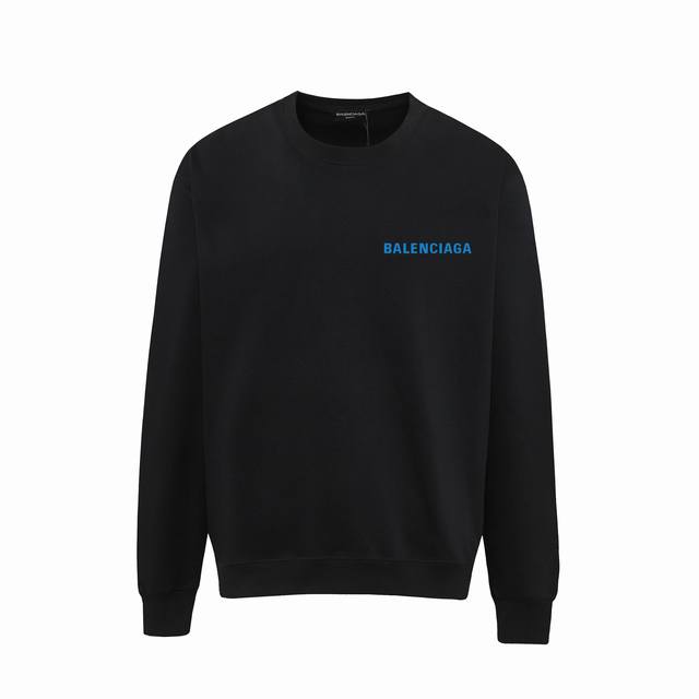 776# ，Balenciaga巴黎世家印花圆领毛圈卫衣 1:1对版面料400克毛圈高克重百分百纯棉 提前做过预缩水1×1双纱洗一辈子都不会变形的 男女同款 官