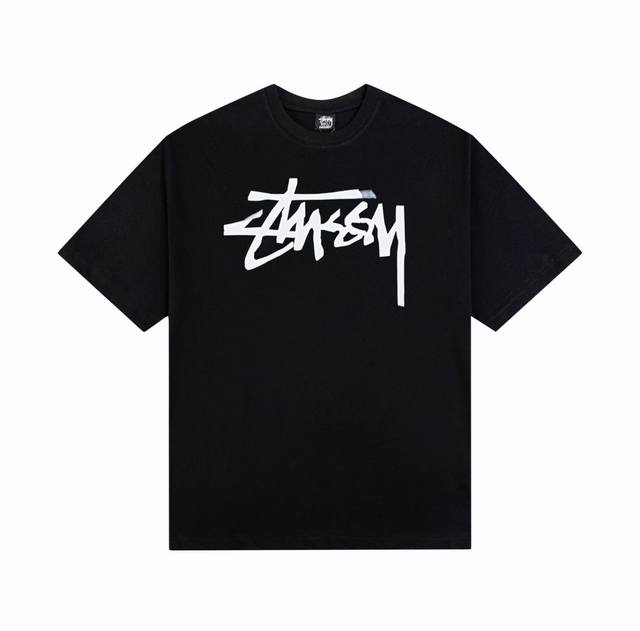 款号HN660 高品质版本，区别通货 STUSSY 斯图西 DIZZY STOCK眩晕幻影印花男女短袖T恤 -面料精选32支230克双纱面料 手感柔软舒适 吸汗 - 点击图像关闭