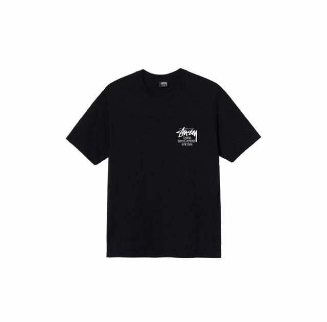 款号HN715 高品质版本，区别通货 STUSSY 斯图西 DSM城市限定系列 NEW YOrk 纽约印花男女短袖 -面料精选32支230克双纱面料 手感柔软舒