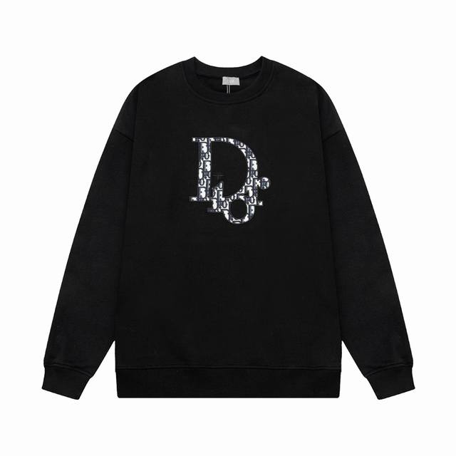 DIOR 迪奥 蜜蜂贴布LOGO刺绣 原版面料 官方同款 400克 同缸染面料 手感非常舒服 超级百搭好看 个性复古气质 男女都非常合适 吊牌 领标 水洗麦 三