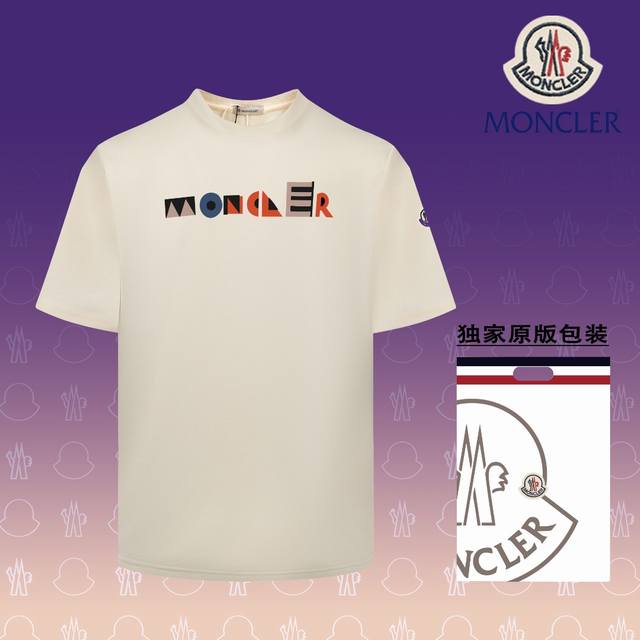 高版本 盟可睐 MONCLER 2024春夏季新款 搭配重工高端数码个性LOGO印花，做工细致完美 高端定制，采用230克双面定制面料，版型设计前卫时尚，上身有