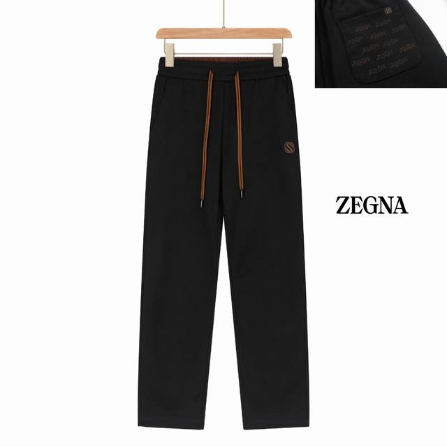 年后售后 Zegna 杰尼亚25春季新款裤子 欧洲贸易渠道，意大利海外仓直发，海外精品限定销售。 25Ss春季新款休闲时尚卫裤，这款卫裤采用大牌的设计打造时尚潮