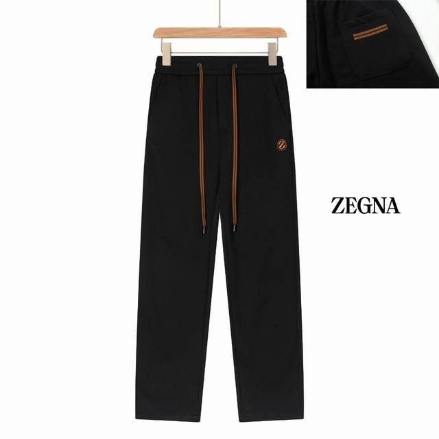 年后售后 Zegna 杰尼亚25春季新款裤子 欧洲贸易渠道，意大利海外仓直发，海外精品限定销售。 25Ss春季新款休闲时尚卫裤，这款卫裤采用大牌的设计打造时尚潮