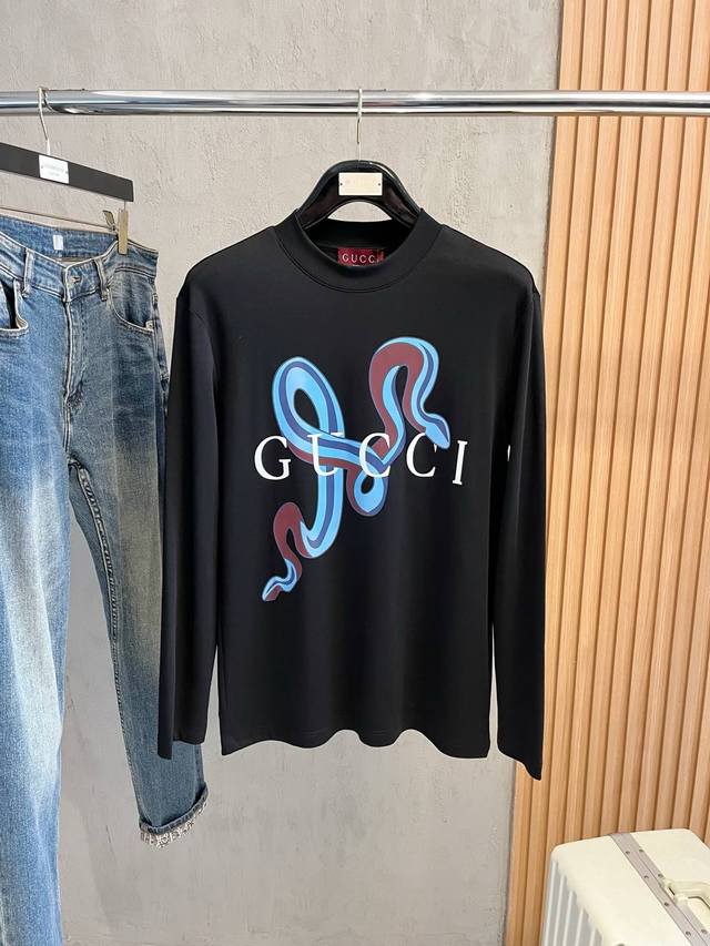 支持年后 Gucci 蛇年定制版 打底衫正品级别出货最新系列新宠 秋冬王炸品原版开发 代购级别 所有面料 独家开模定制而成，真正1:1顶级出货 码数:M-3Xl - 点击图像关闭