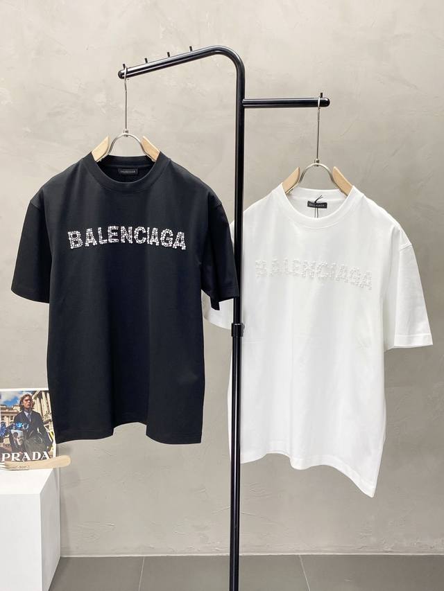 支持年后 。Balenciga巴黎世家独家专供新款原单男士休闲短袖 高端定制 高版本 时尚百搭爆款进口面料 手感超柔软细腻 穿着亲肤舒适 高端精品 代工厂精细做