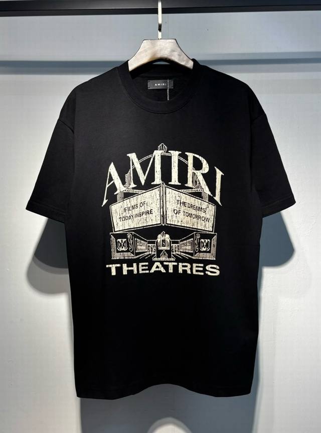 719款 Amiri实拍 黑色 挂拍字母S. M. L. Xl