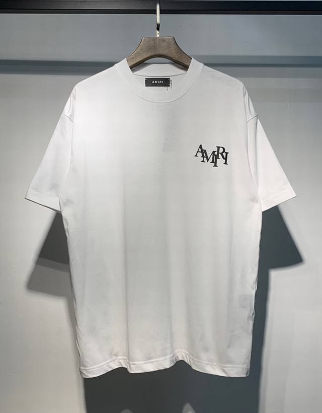 684款 Amiri实拍 黑色 白色挂拍S. M. L. Xl