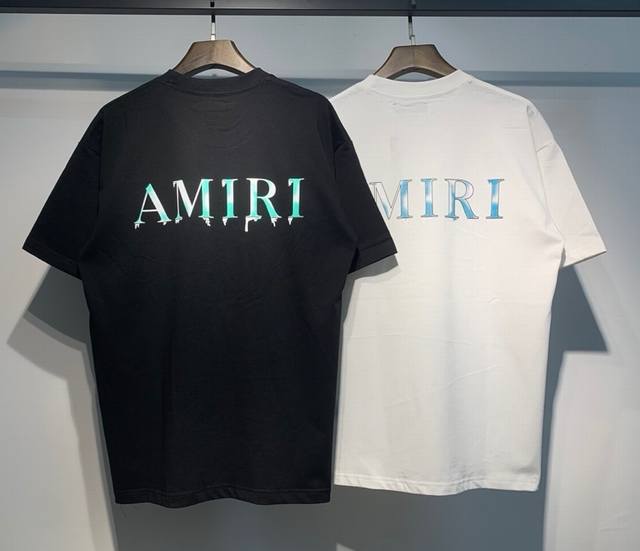 683款 Amiri实拍 黑色 白色挂拍S. M. L. Xl - 点击图像关闭