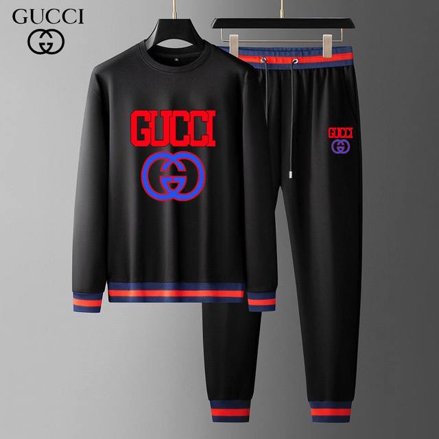 支持年后退换 直 Gucci 古奇 爆款套装来袭 专注官网原版 2024全新爆款卫衣套装 原单狠货倾注顶级设计师的精心之作 就为一个贴合、完美的上身效果 全天然