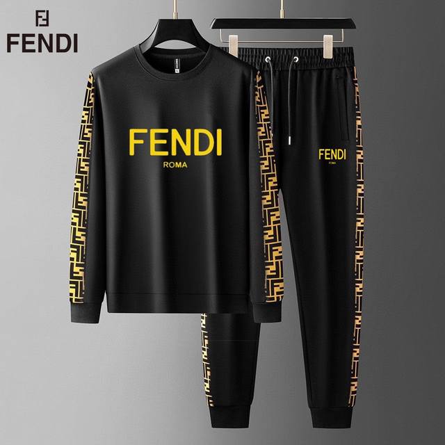 支持年后退换 直 Fendi 芬迪 爆款套装来袭 专注官网原版 2024全新爆款卫衣套装 原单狠货倾注顶级设计师的精心之作 就为一个贴合、完美的上身效果 全天然