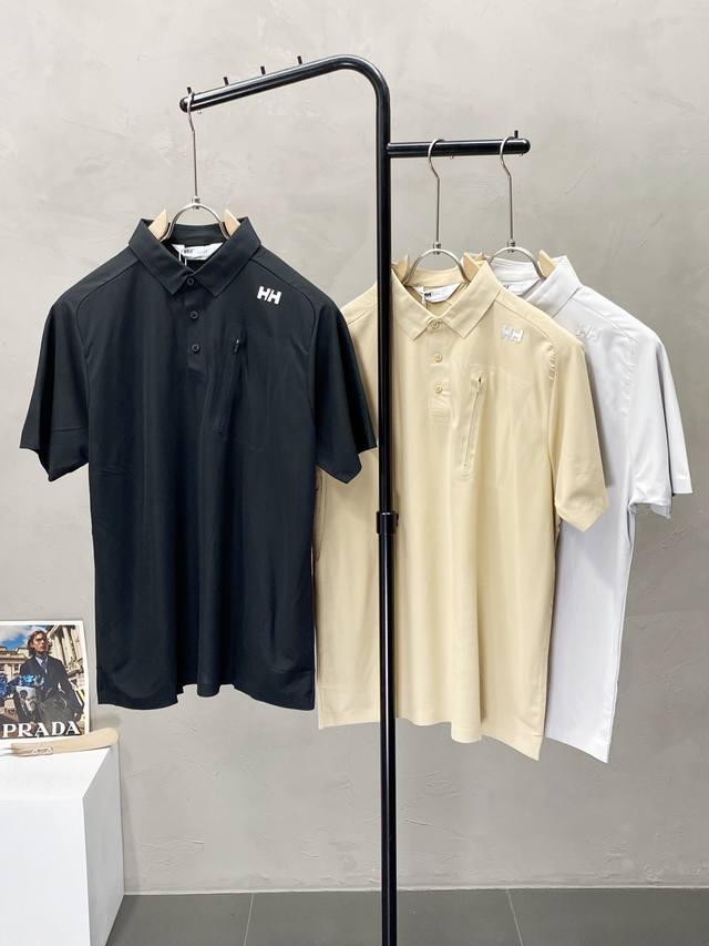 HELLY HANSEN-HH独家专供新款原单男士休闲短袖 高端定制 高版本 时尚百搭爆款进口面料 手感超柔软细腻 穿着亲肤舒适 高端精品 代工厂精细做工 上身