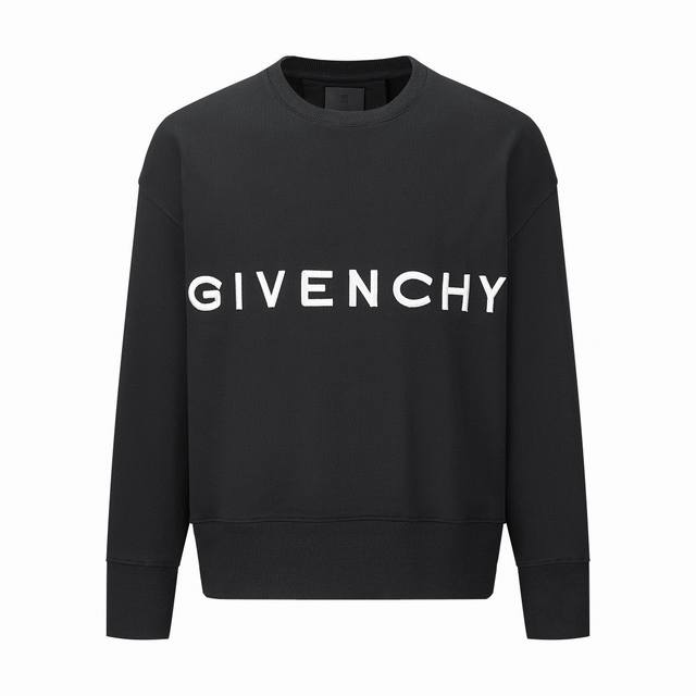 Givenchy 23FW纪梵希刺绣卫衣 面料：采用360克毛圈长沙匹马100%棉 面料：采用配套2*2螺纹.让衣服上身和晾洗时不易变形. 工艺：该款采用“百灵