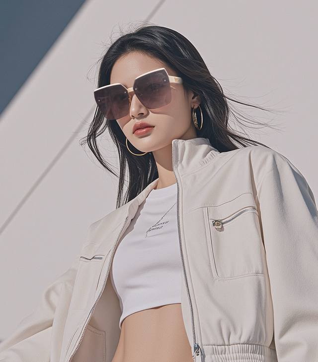 CHANEL 香奈儿 2025新款潮流爆款 时尚方框太阳镜 佩戴舒适 网红潮款墨镜 女士高清加厚偏光太阳镜 高品质TR镜框 型号CH1250